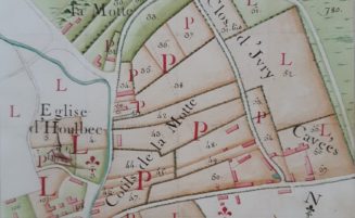 Fief d’Houlbec le Prey – Cartes de 1780